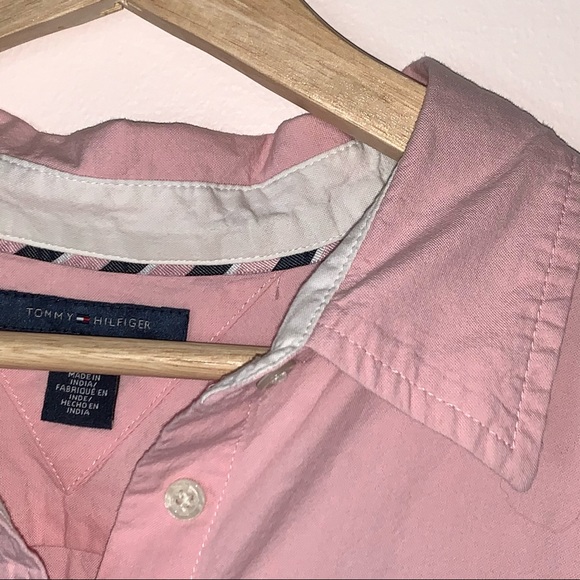 💫 Pink Tommy Hilfiger blouse size XL - Picture 4 of 6